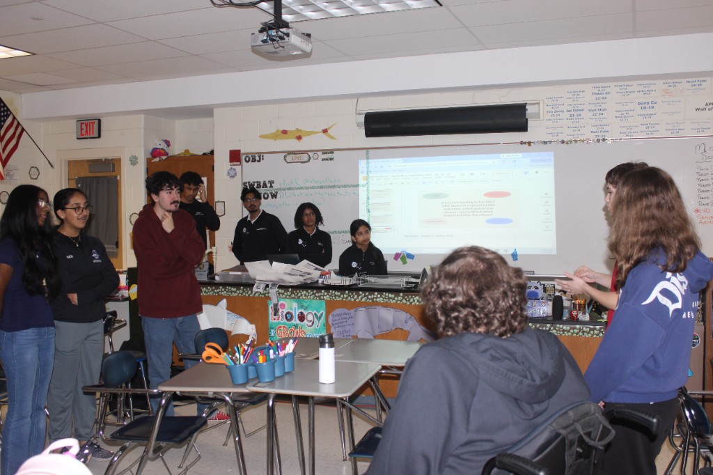 Youth participating at a Health Decoded event